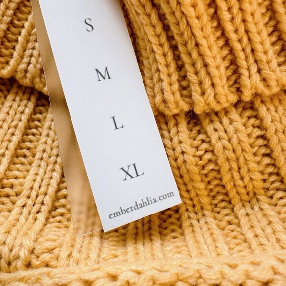 BUY NOW SALE!Very J Oversized Honey Knit Sweater - Picture 8 of 13